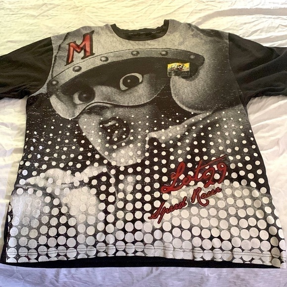 Lot 29 Vintage Y2K Speed Racer AOP Cartoon Shirt XXXL - Picture 2 of 10